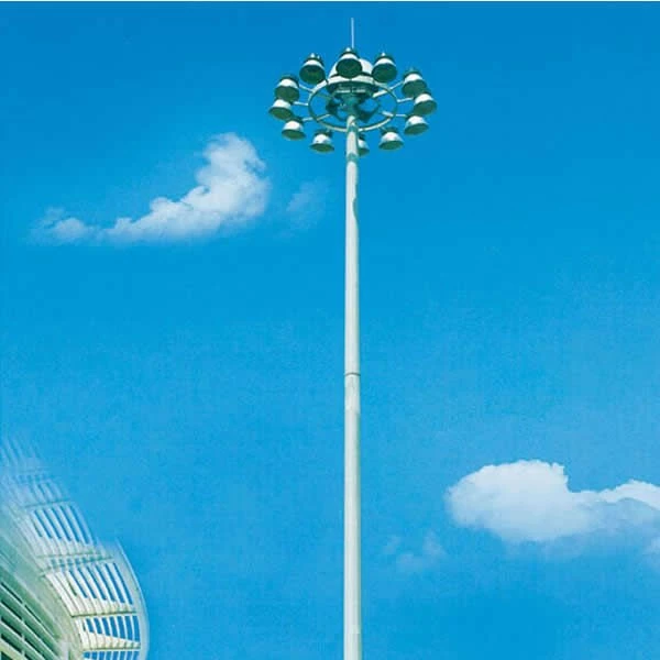 11 Meter Galvanized High Mast Light Pole