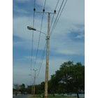 Straight Octagonal Electric Pole / PLN Pole 1