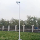 CCTV Pole H9M Round galvanized ornament 2