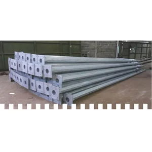 Tiang Lampu PJU  Oktagonal angle 8 meter 