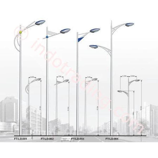 Pole Street Lighting Lamps Type 1