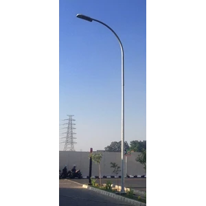 PJU Octagonal Single Ornament Light Pole