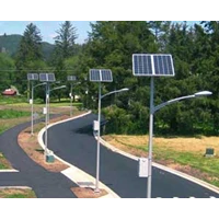 Tiang Lampu Jalan Solar Panel