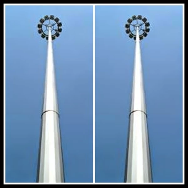 Round High Mast Light Pole