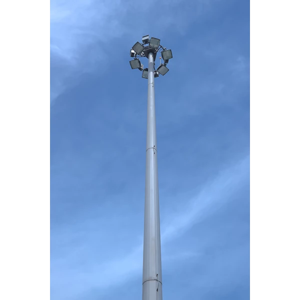 Tiang Lampu High Mast Oktagonal 9 Meter