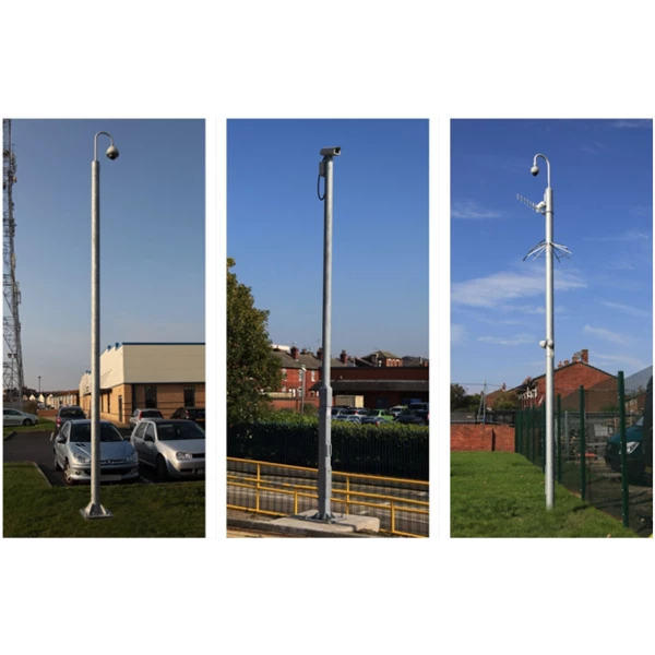 6 Meter Round CCTV Pole