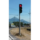 Tiang Traffic Light Bulat 6 Meter 1