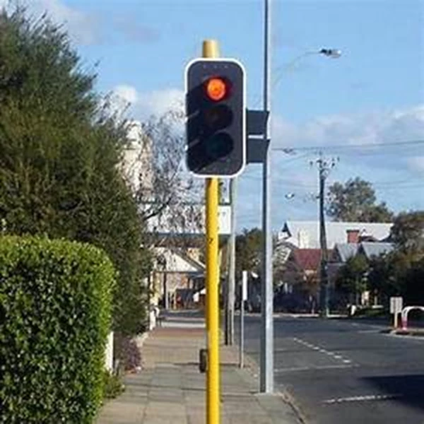 Round Traffic Sign Pole HDG